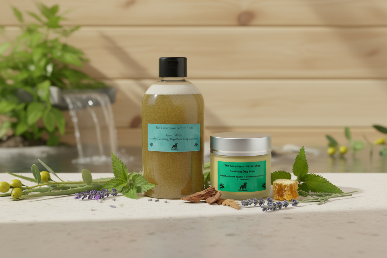 Dog Shampoo and Soothing Balm