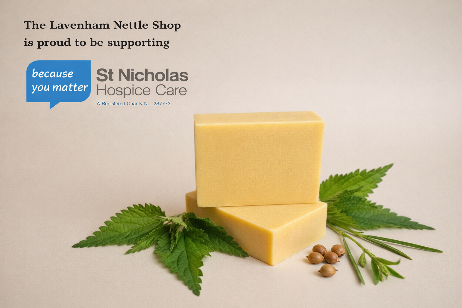 Daily Botanicals - Hair Conditioner Bar - Gentle Care (Fragrance Free) Formula - Donation to St Nicholas Hospice
