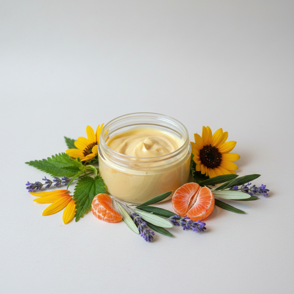Clean Body Cream with botanical ingredients