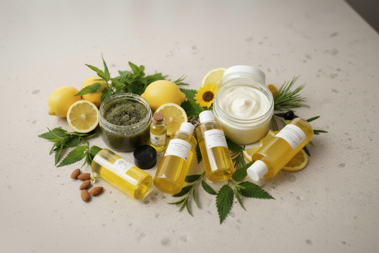 Daily Botanicals Lightweight Range - Studio Shot