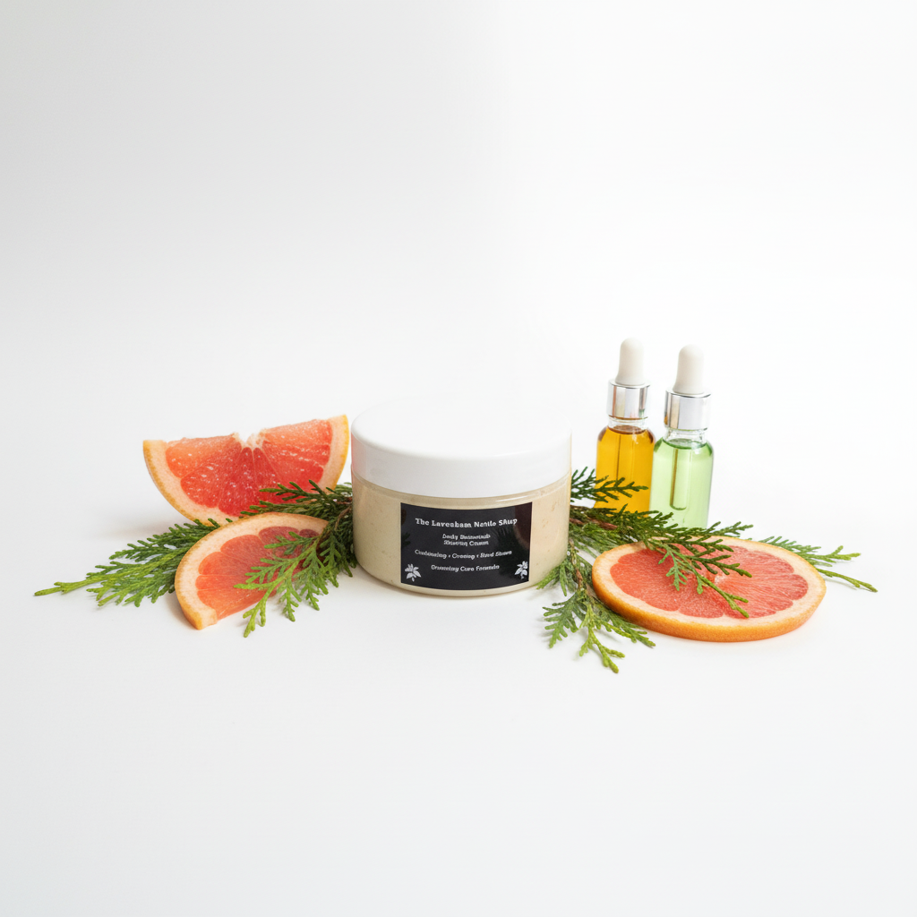 Daily Botanicals Shaving Cream with Grapefruit and Cypress