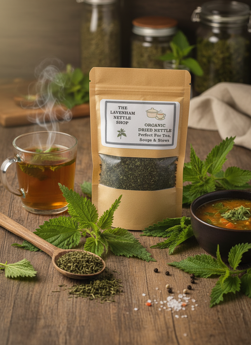 Enhanced Dried Organic Nettles