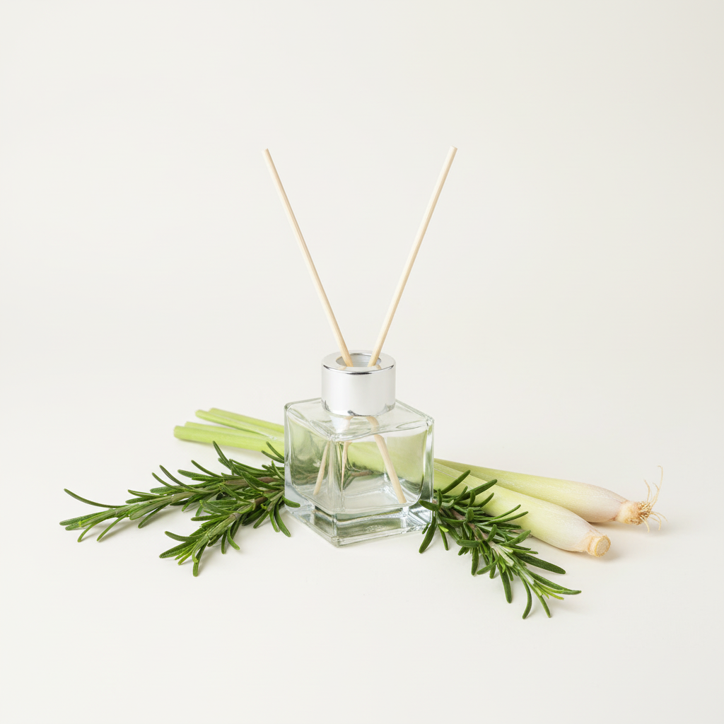 Essential Oil Reed Diffuser - Rosemary & Lemongrass